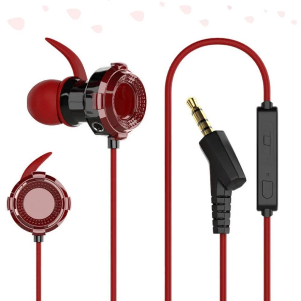 Handfree Stereo Bass Wired Headphones In Ear Earplug High-quality Headphones With Microphone Hearing Aids Sport Earbuds