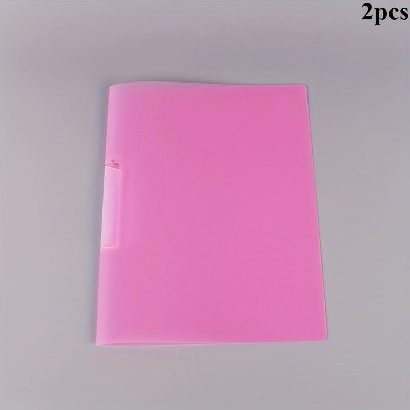 Durable Waterproof Colorful File Folder Convenient Rotating Side Open Buckle Design Foldable Cover Side Open Trolley File Folder