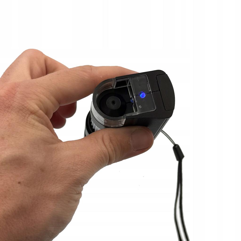 Portable Pocket Microscope for Children, Scientific, Mini, 80-150X, with Handle