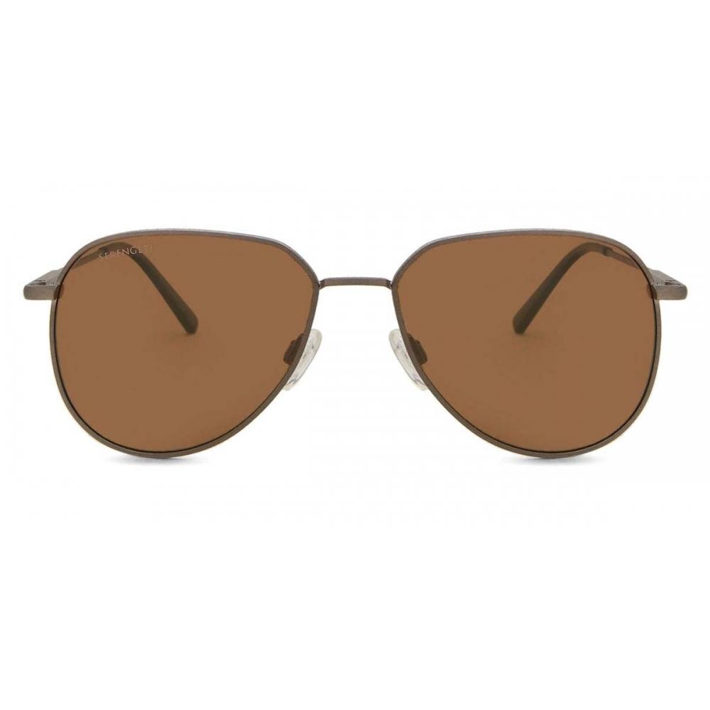 Мужские солнцезащитные очки Serengeti Haywood Ss543001 Brushed Bronze/56-16-150