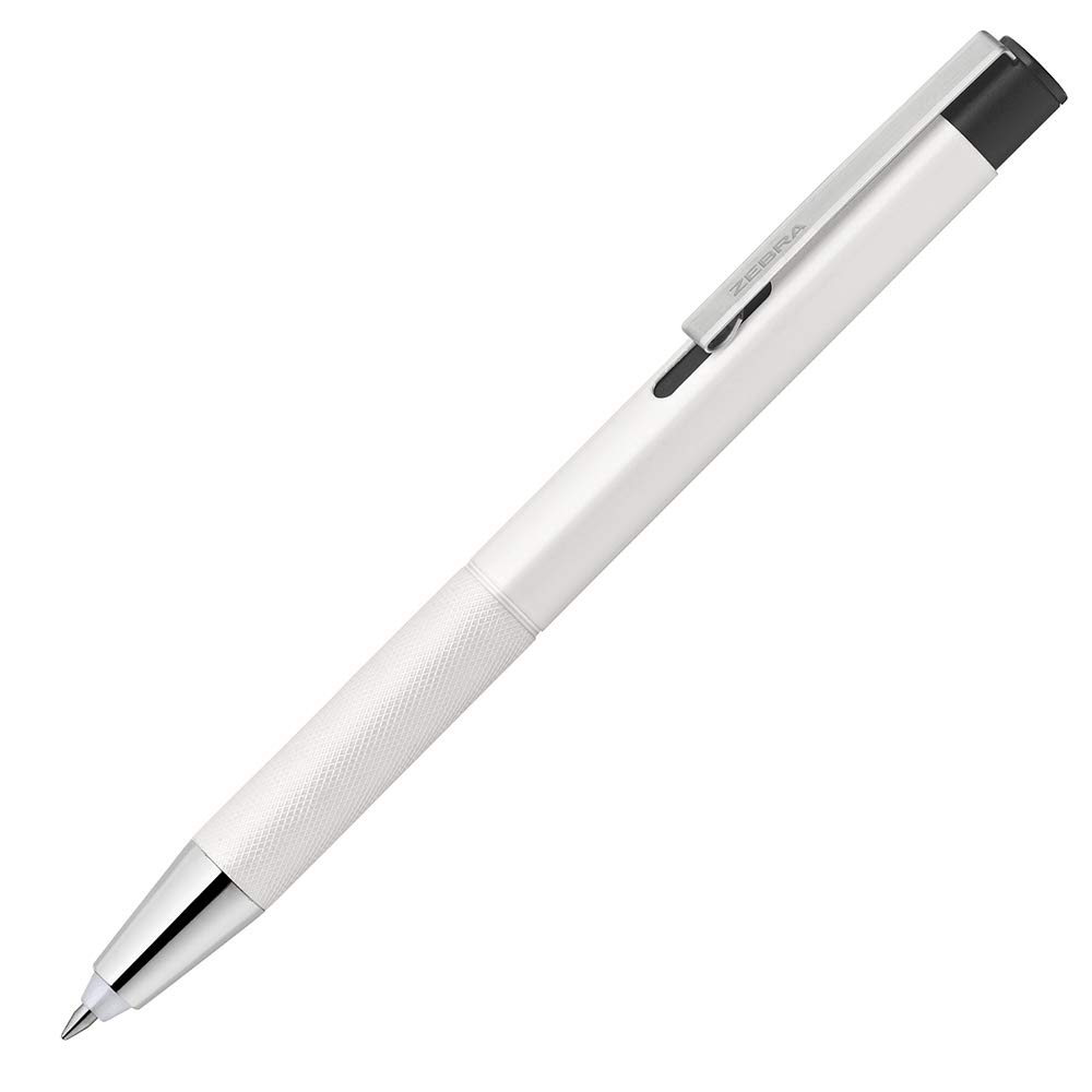 Zebra Light Light Inch Ballpoint Pen with 0.7 Oil-Based Light, White, P-BA95-W