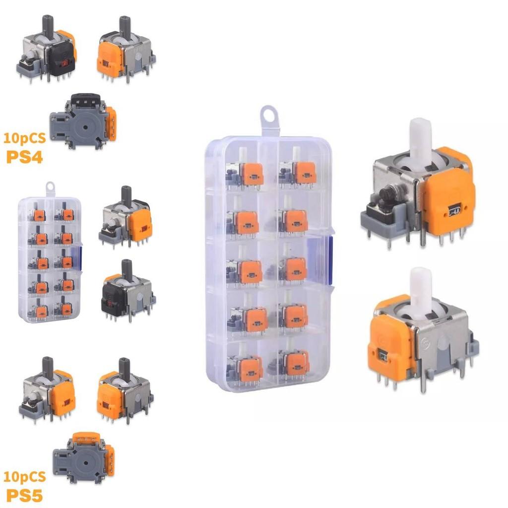 New Ps5 Hall Effect Joystick Set With 10 Durable Controllers For Ps4 Xbox And Switch Pro
