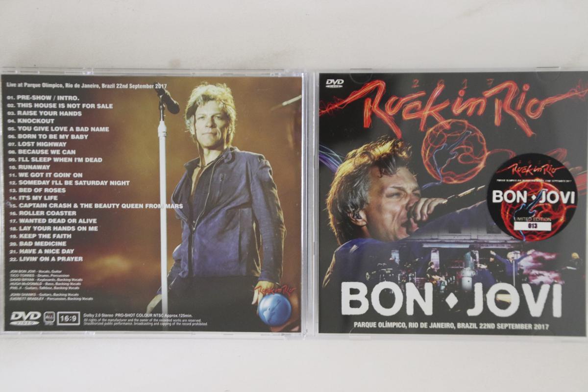 

DVD BON JOVI - Rock In Rio 2017 НЕТ НЕТ Япония Рок Б/У