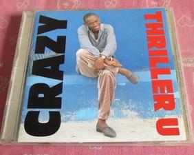 CD THRILLER U - Crazy PCCY00087 A&M Records 1990 Japan Reggae, Ska & Dub Used