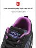 Women's Soft Sole Shock-Absorbing Dance Shoes with Breathable Mesh and Mid-Heel for Casual Square Dancing