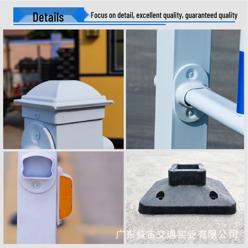 Galvanized Steel Traffic Diverter Guardrail - Municipal Road Pedestrian Barrier