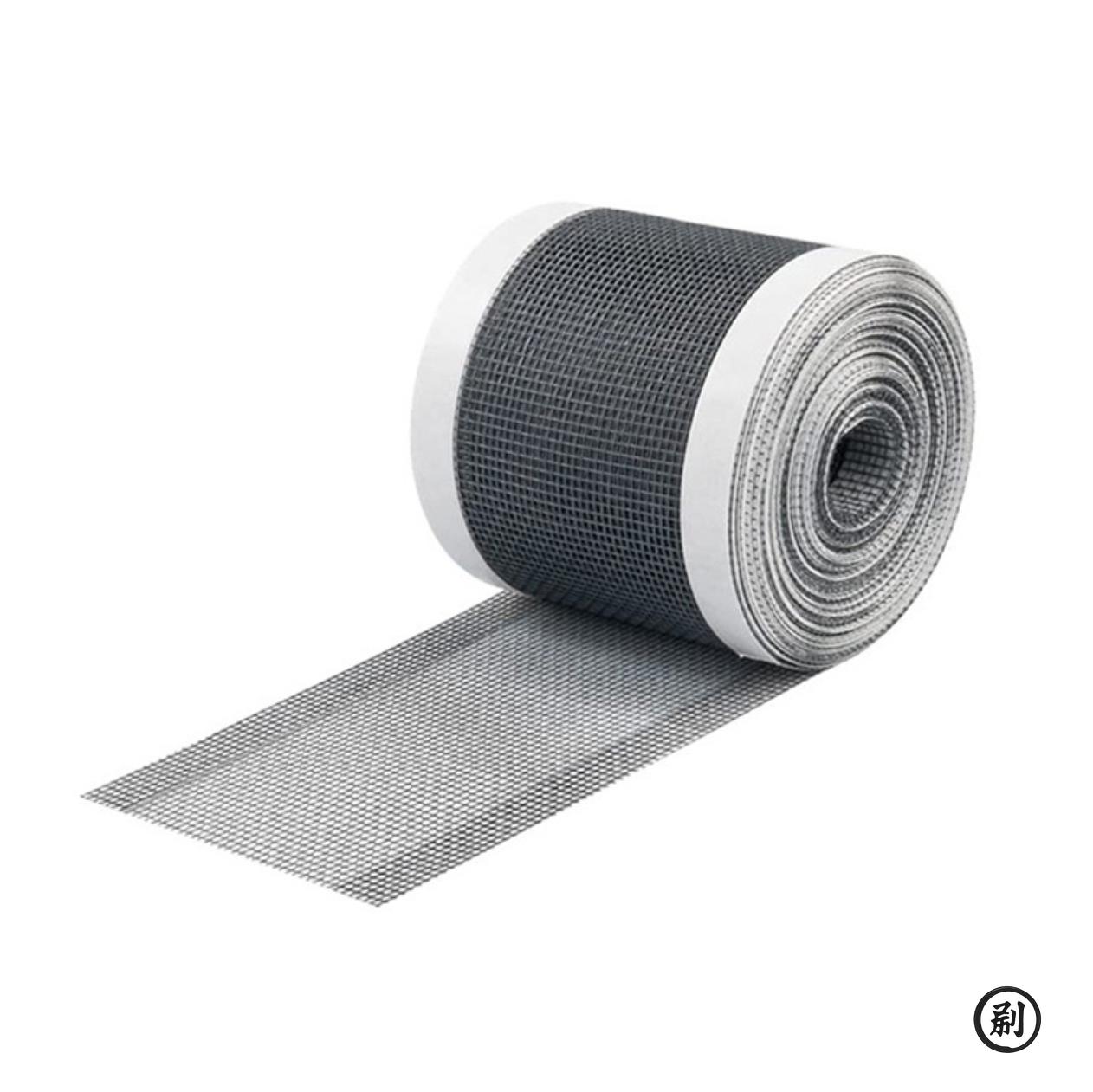 

7cm 5-15M Cutable Shower Drain Hair Catcher Self-Adhesive Floor Drain Stickers Disposable Mesh Sink Strainer Filter For Bathroom 1 roll серый