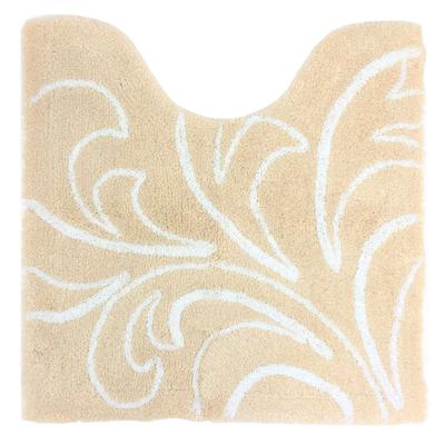 Senko Grace Toilet 60 X 60 Beige with Silver Elegant 39458 Mat, Approx. Cm, Thread, Design,