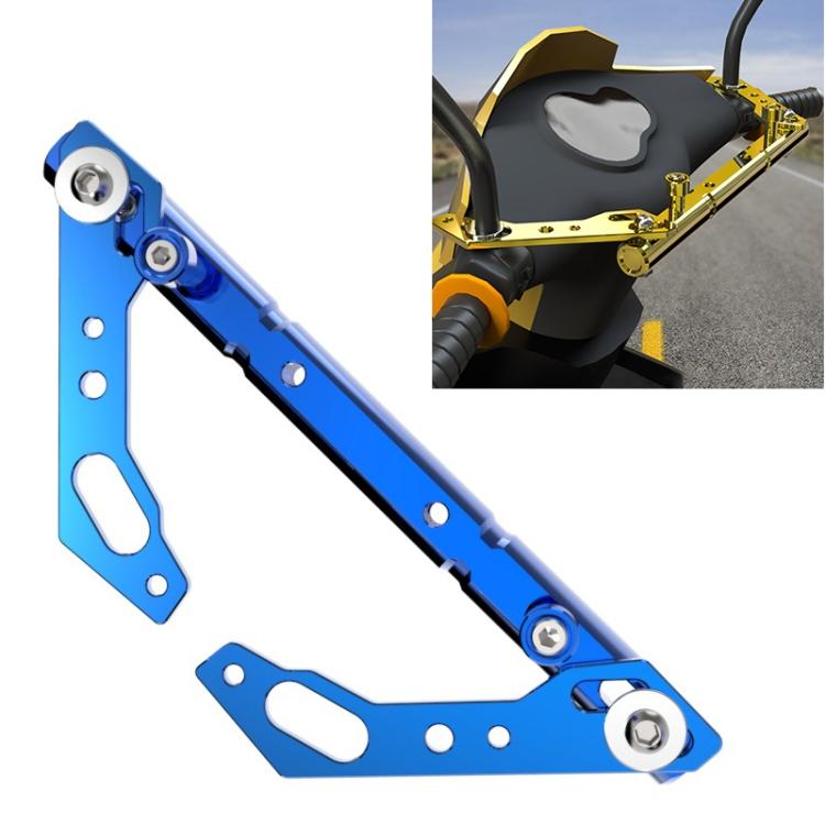 Motorcycle Modified GPS Navigation Mobile Phone Bracket Balance Bar Fixed for Kymco Downtown 300i 350i синий