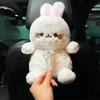 Car Tissue Boxes Plush Cute Cartoon Bear Rabbit Seat Back Hanging Drawer Cover Women's Car Creative Decorative Tissue Box
