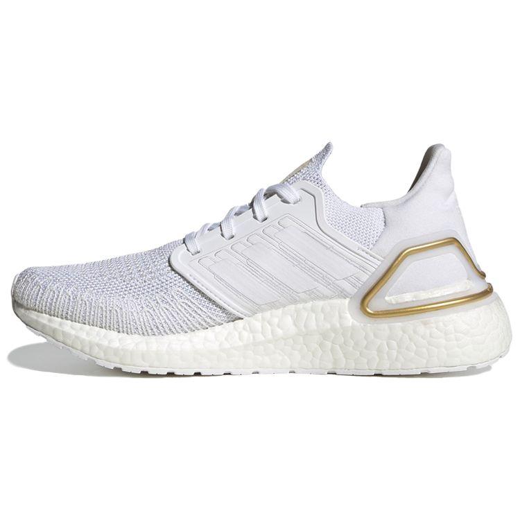 

adidas UltraBoost 20 White Gold Metallic Женские кроссовки Cloud-White FV8351