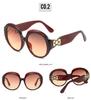 2023 Retro Oval Goose Egg Sunglasses - Versatile Large Frame with European & American Style