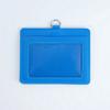 PU Leather ID Card Holder Horizon Style Student ID Pass Cover School Office Exhibition Badge Holder Porta Credencial Id Card