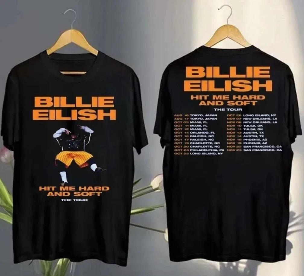 The Billie Eilish Tour 2026 Tshirt Is The Perfect Music Gift for Both Fans It Can Be in Short Sleeves Unisex Oversized Couples