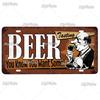 Bar Zeichen Nummernschild Bier Metall Zeichen Zinn Zeichen Vintage Dekor Zimmer Dekor Metall Plaque Mann Höhle Tiki Bar Zeichen wohnkultur