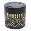 Decorative Solar Light Waterproof Fence Light Metal Solar Powered Outdoor Deck Step Wall Light for Garden Post Patio Backyard Decor