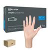 Vinyl Gloves Powder-Free Mercator Vinylex Transparent 100 Pcs Carton 10 Pack