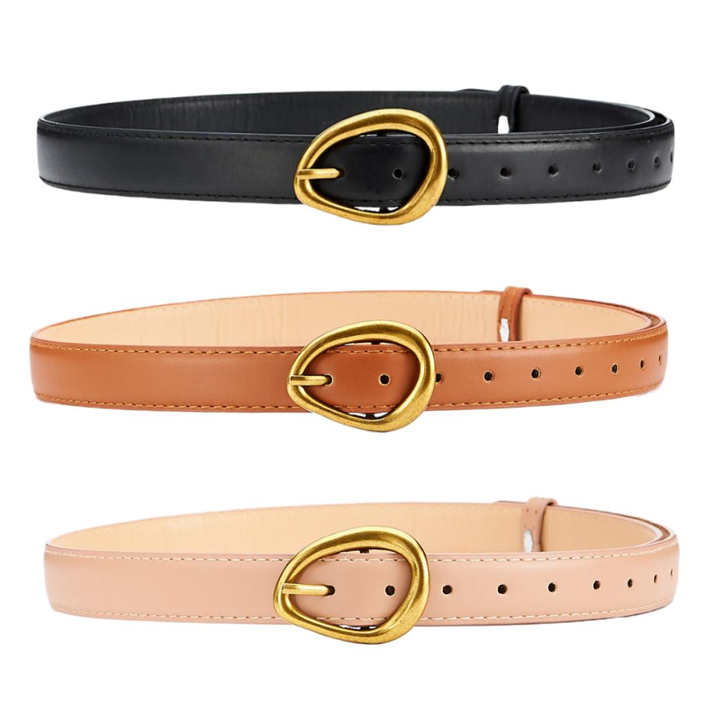 New Korean Style Fashion Belt with Business Suit Casual Jeans Ladies Trendy PU Leather Belt