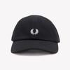 Fred Perry Pique Classic Cap - Black/Snow White Cfpu2612295-843