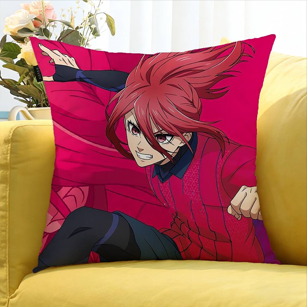 Chigiri Hyoma Various Sizes Square Pillow Case For Car Home Bedchamber Decor