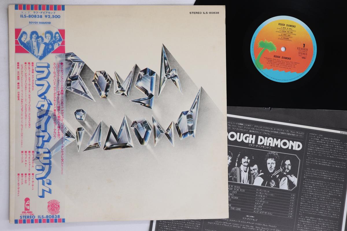 

LP Record ROUGH DIAMOND - Rough Diamond ILS80838 ISLAND 1977 Japan Obi Rock Used