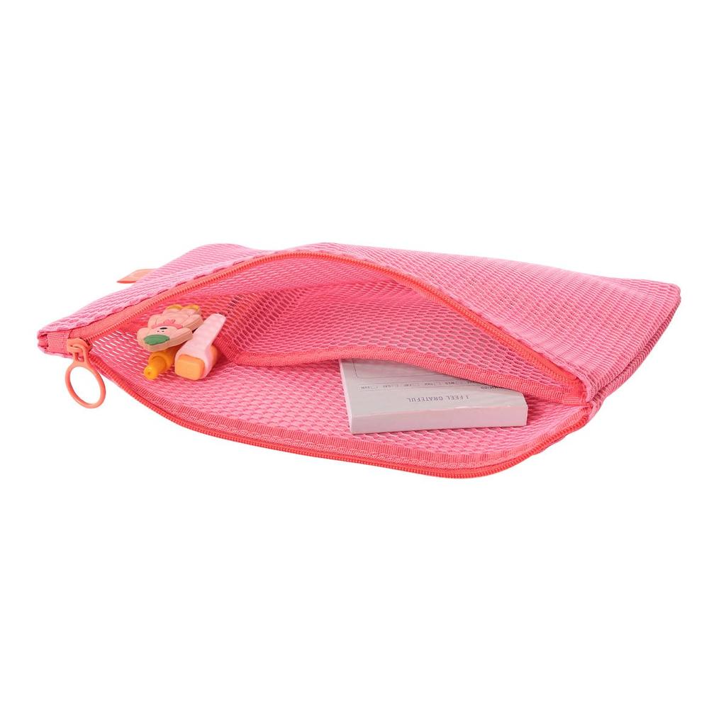 Mesh Collection Flat Pouch A5 Sunrise Blue Marks MSH-PO22-BL