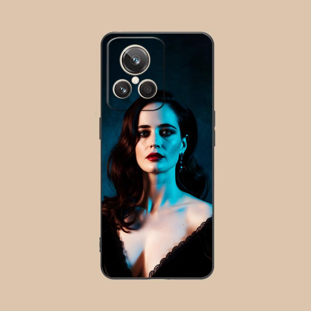 Eva Green Matte TPU Mobile Phone Case for Realme GT 8 Neo Pro C75 73 71 C67 65 C55 53 C35 31 C20 15 Colorful Cover