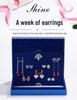 S925 Silver Needle Weekly Stud & Long Tassel Butterfly Earrings – Christmas/New Year Gift for Her