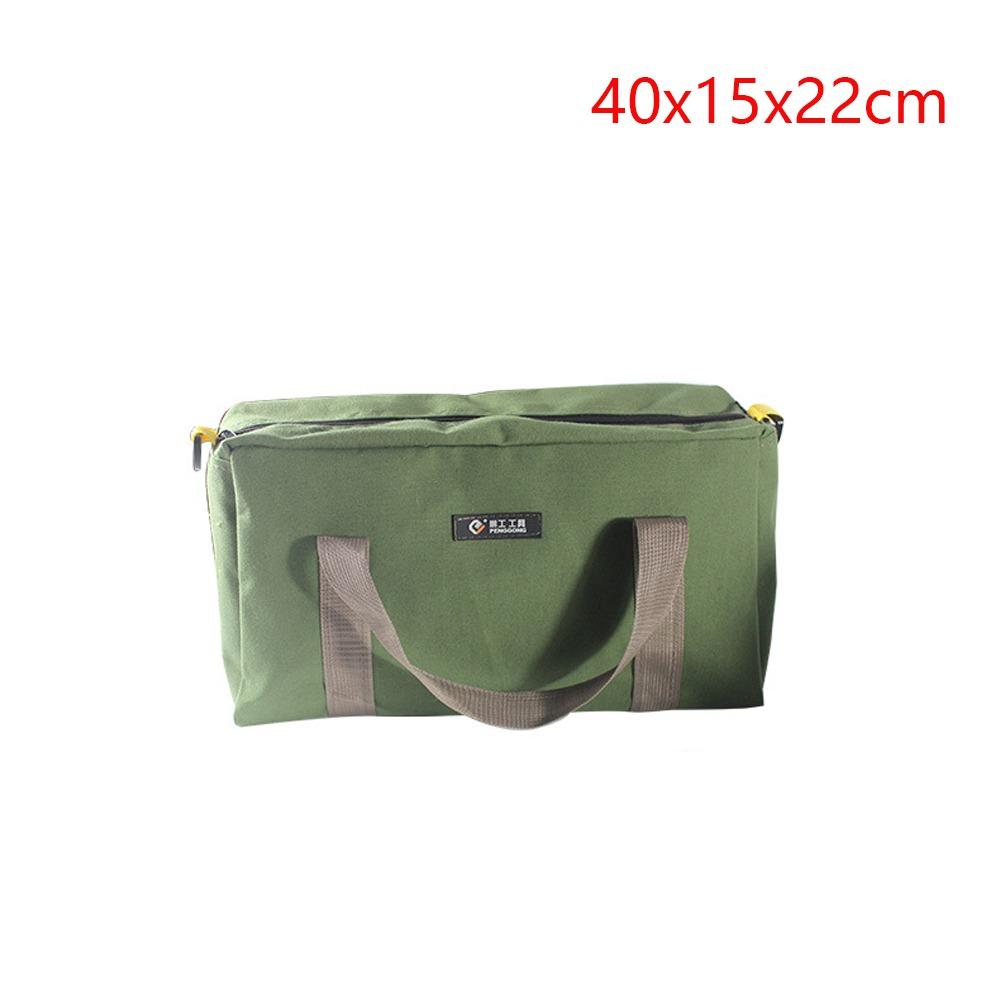Creative Large Capacity Storage Tool Bag Multi-function Thickened Canvas Electrician Bag Hand Tool Carry Organizer Tote Bag