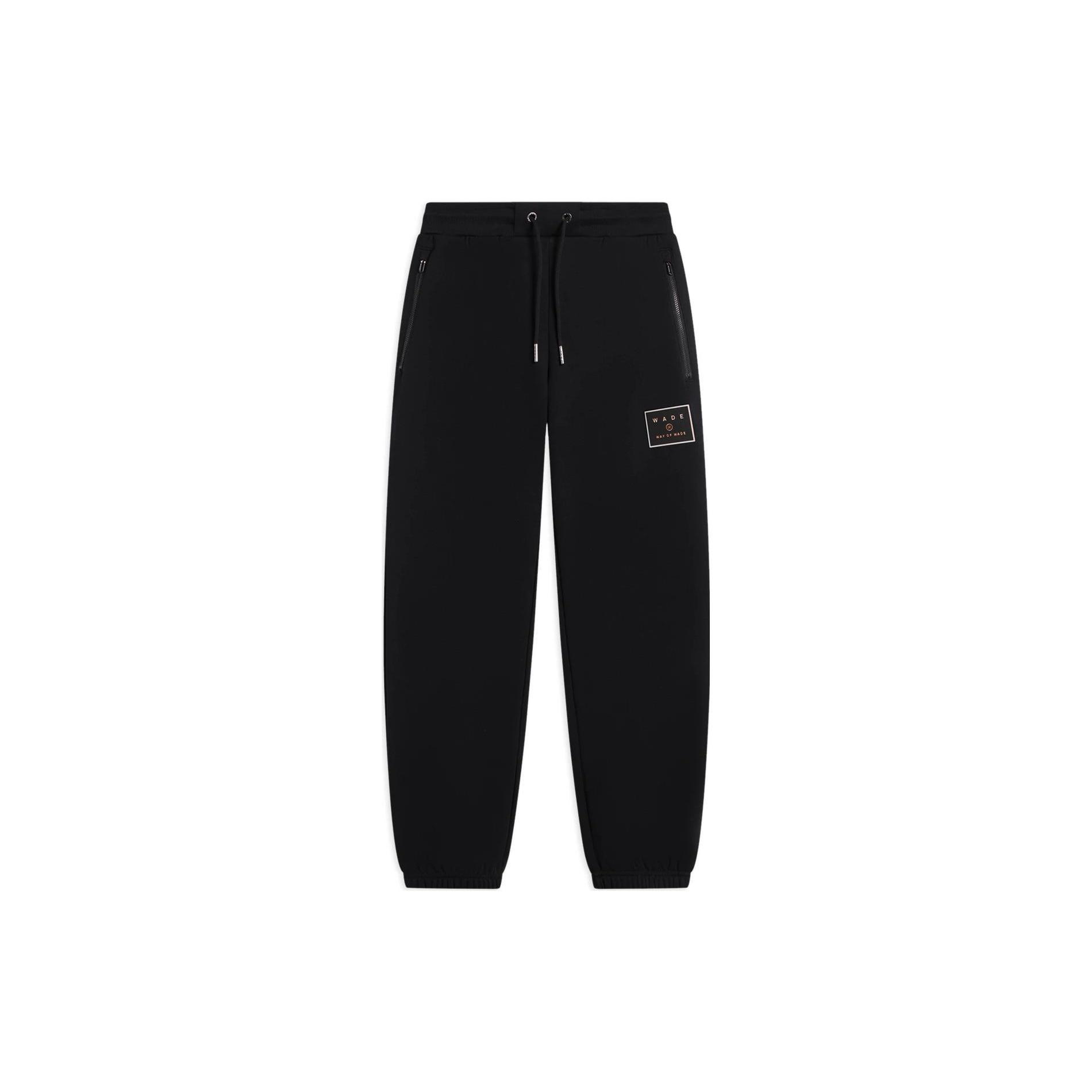 Li-Ning Way Of Wade Label Logo Joggers Sweatpants Black Men s AKLSC67-1 XXL