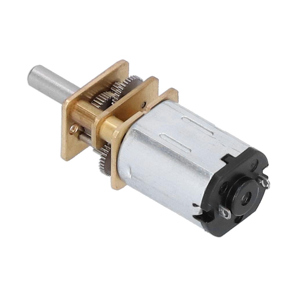 12FN20 Gearwheel Gear Motor DC6V 100RPM 3x10mm for Office Automation Electronic Door Locks