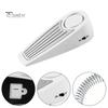 Door Stopper Alarm with Portable Lock 125dB Anti-slip Front Door Protection Rubber Security Door Wedge for Home Travel