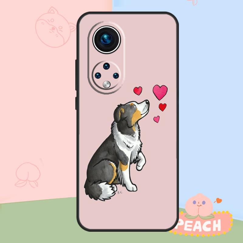 Border Collie Dog Case For Honor Magic 8 6 7 Pro Honor Win RT 70 90 X8b X8c X9a X9b X9c X9d 200 400 Lite Cover