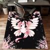 1PC Custom Name "Cherry Blossom Fantasy" Theme Floor Mat Ideal for Living Room, Game Rooms, Office, Bedroom,Floor Mat Playful Design