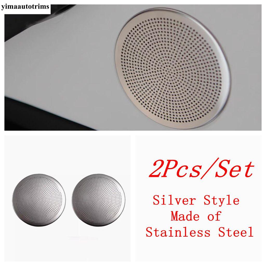 Pillar A Speaker / Front Rear Door Stereo Speaker Audio Loudspeaker Sound Frame Cover Trim Accessories For Tesla Model 3 2024