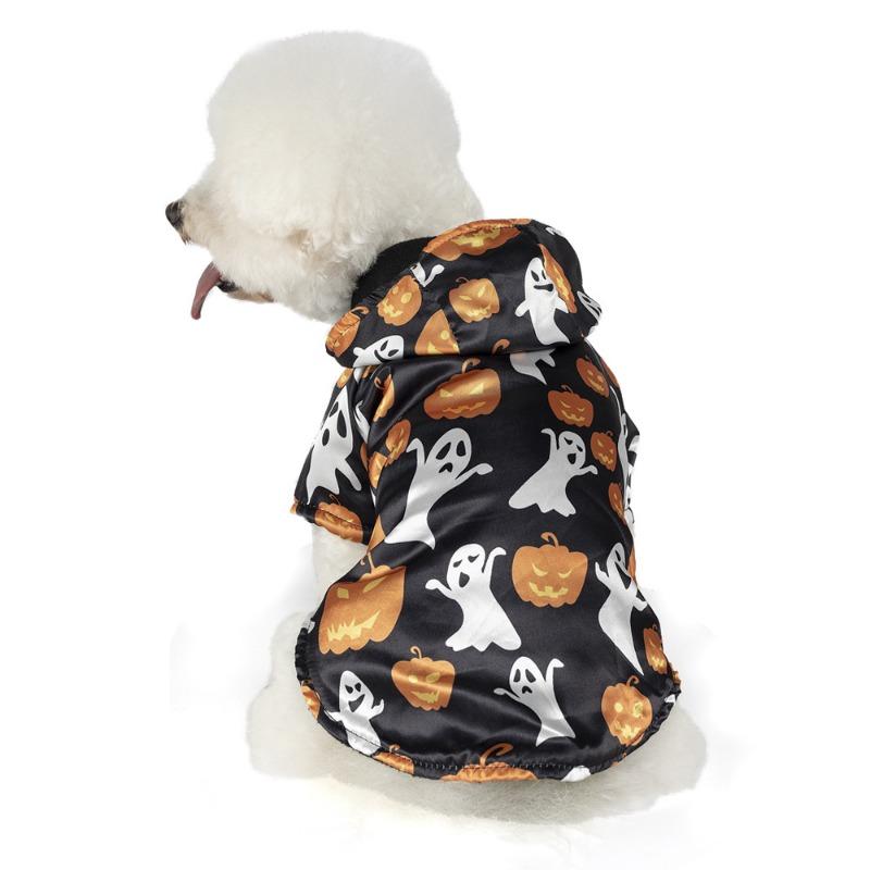 Pet Clothes, Two-legged Ghost Halloween Autumn and Winter Puppy Clothes