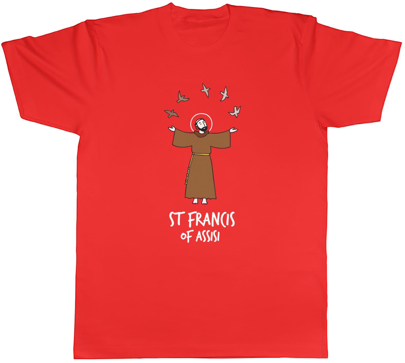 St Francis of Assisi Unisexs TShirt St Francis Day Tee Gift S