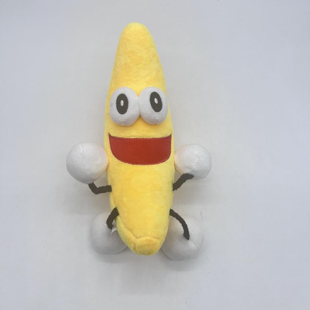 Shovelware Brain Game Bear Plush Toy Soft And Cuddly Yellow Banana Stuffed Animal