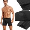 4pcs Front Open Mens Boxer Shorts Sexy Men's Panties Brand Men Underpants Breathable Underwear for Man Soft Elasticity Homme Trunks Boxers