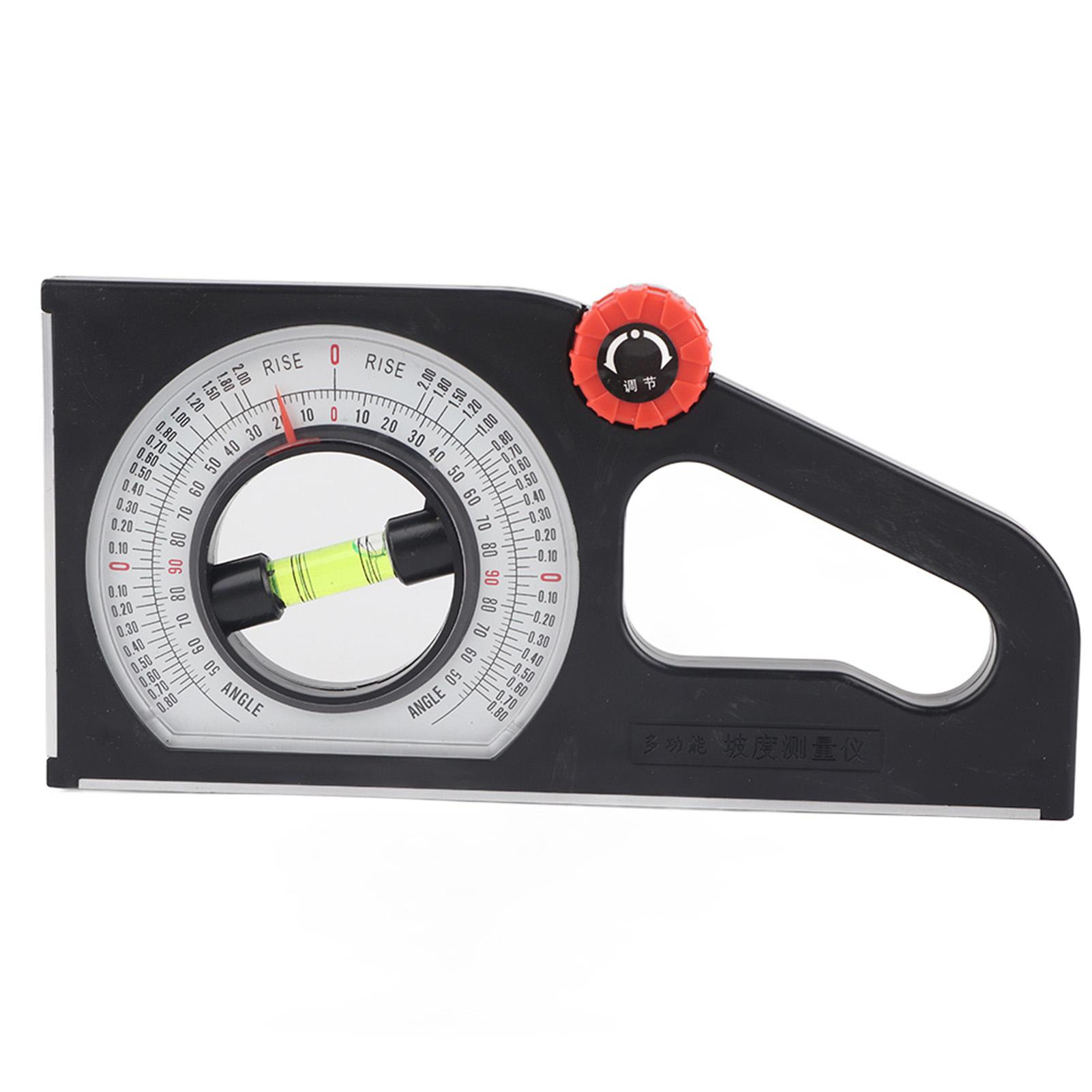 Slope Level Meter Slope Measuring Scale ABS Measuring Implement for Measuring Tools Measuring Equipment Measuring Supplies