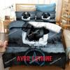 Avril Lavigne Bedding Sets Exquisite Bed Supplies Set Duvet Cover Bed Comforter Set Bedding Set Girls Birthday Gift741