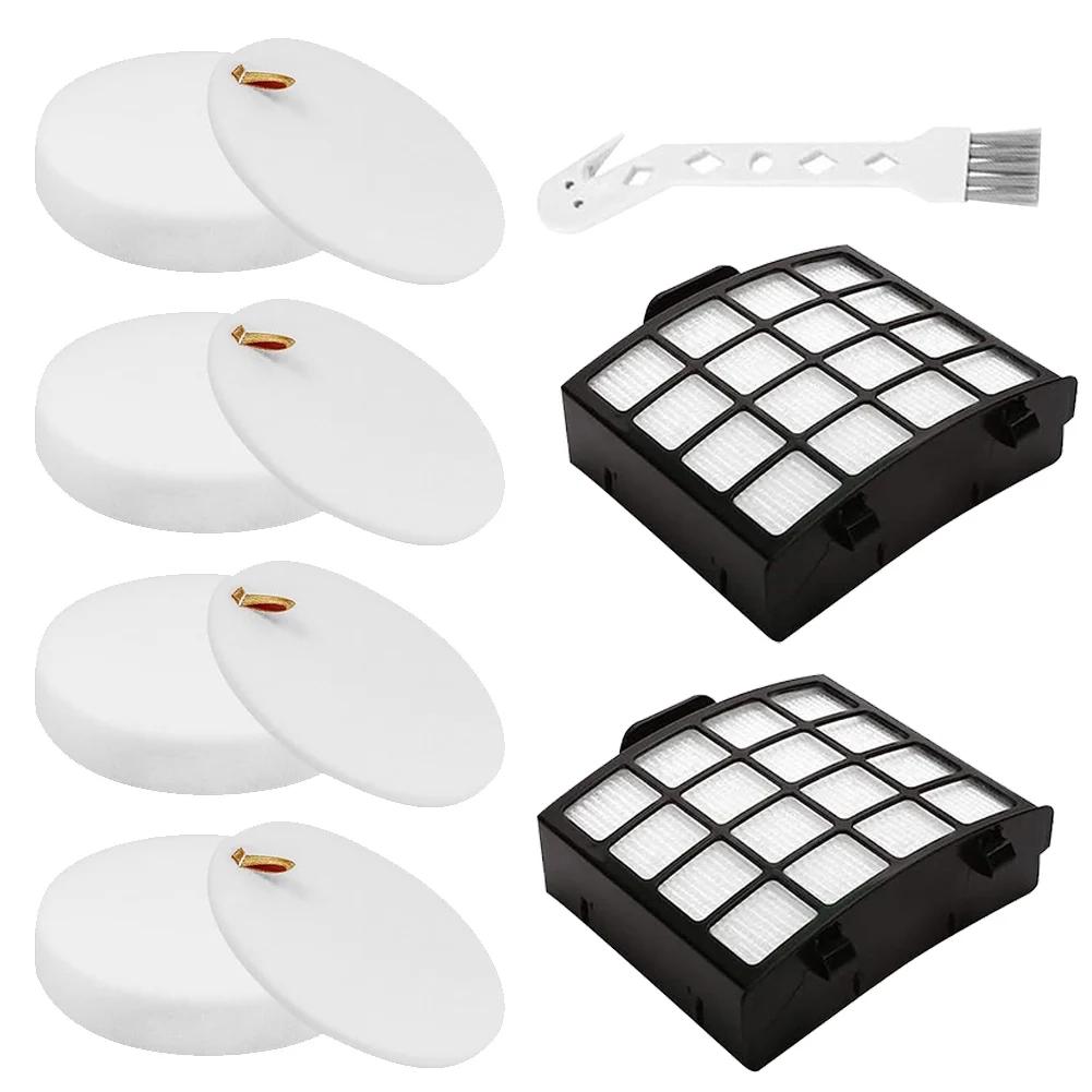 Replacement Filter Kit For Shark AZ1811 Stratos Ultralight Corded Vacuum Cleaner With Foam Felt And Cleaning Brush Accessories