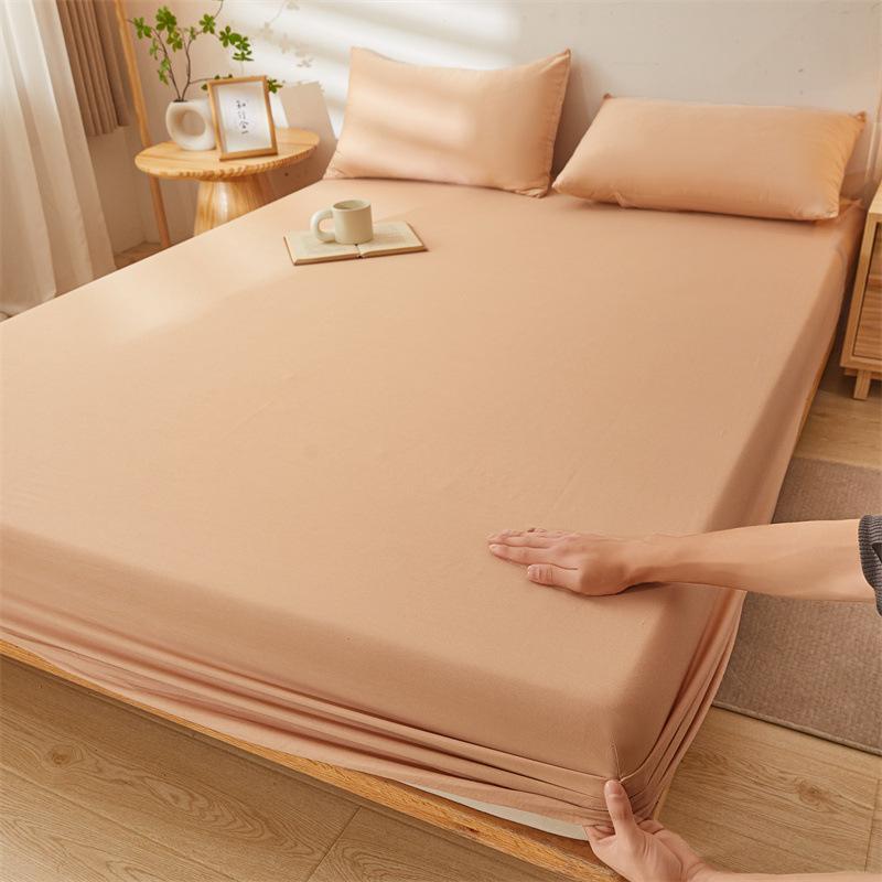 Einzelbettlaken aus reiner Baumwolle in Mutter- und Babyqualität, bedruckter kleiner, frischer Matratzenbezug für Einzel- und Doppelschlafsäle aus reiner Baumwolle