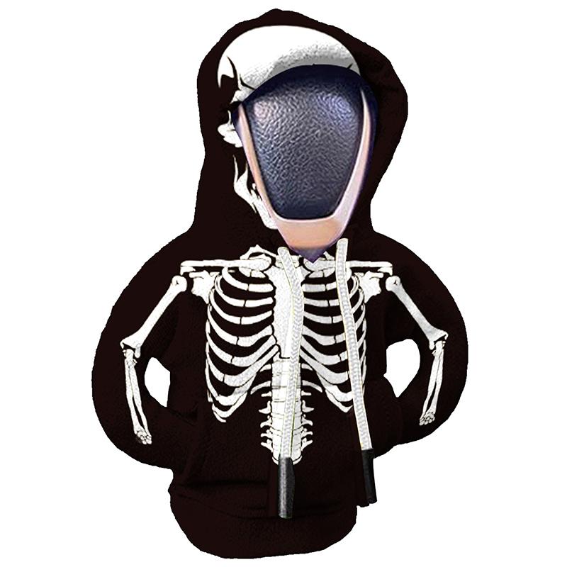 1Pc Gear Shift Hoodie Cover Shift Cover Car Gear Handle Decoration Fits Manual Automatic Universal Car Shift Lever Interiordecor