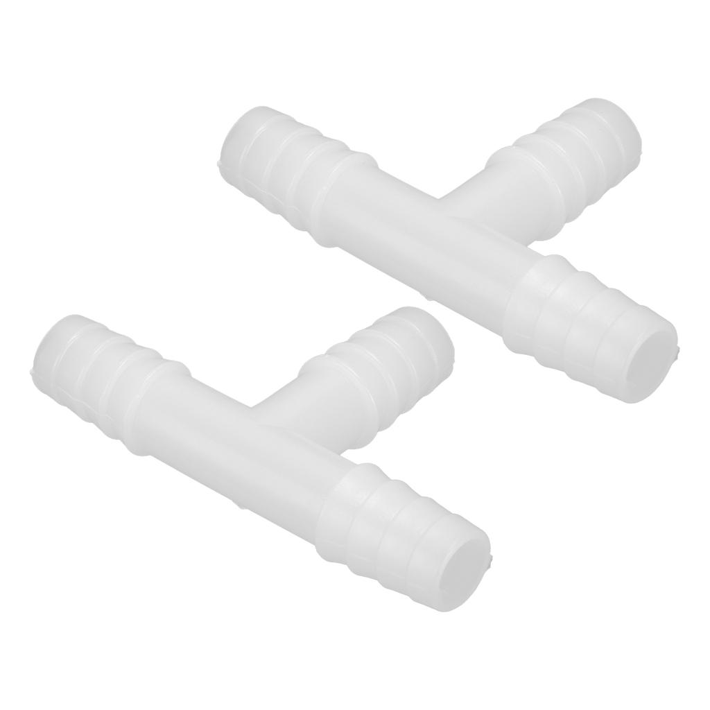 T Shape Control Valve Connector, 10mm Plastic Aquarium   Hose Connector, Water Pipe Fitting for Aquarium Hose Pipe Fitting