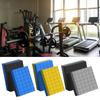 2x Tapis d'amortissement pour haltérophilie Tapis silencieux Intérieur Extérieur Antichoc Protection de sol pour Club Entraînement Barre Haltère Salle de sport Maison