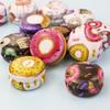 12pcs Mini Aromatherapy Candle Circular Small Iron Box Homemade Mint Cream Packaging Box Tinplate Small Round Iron Can Box