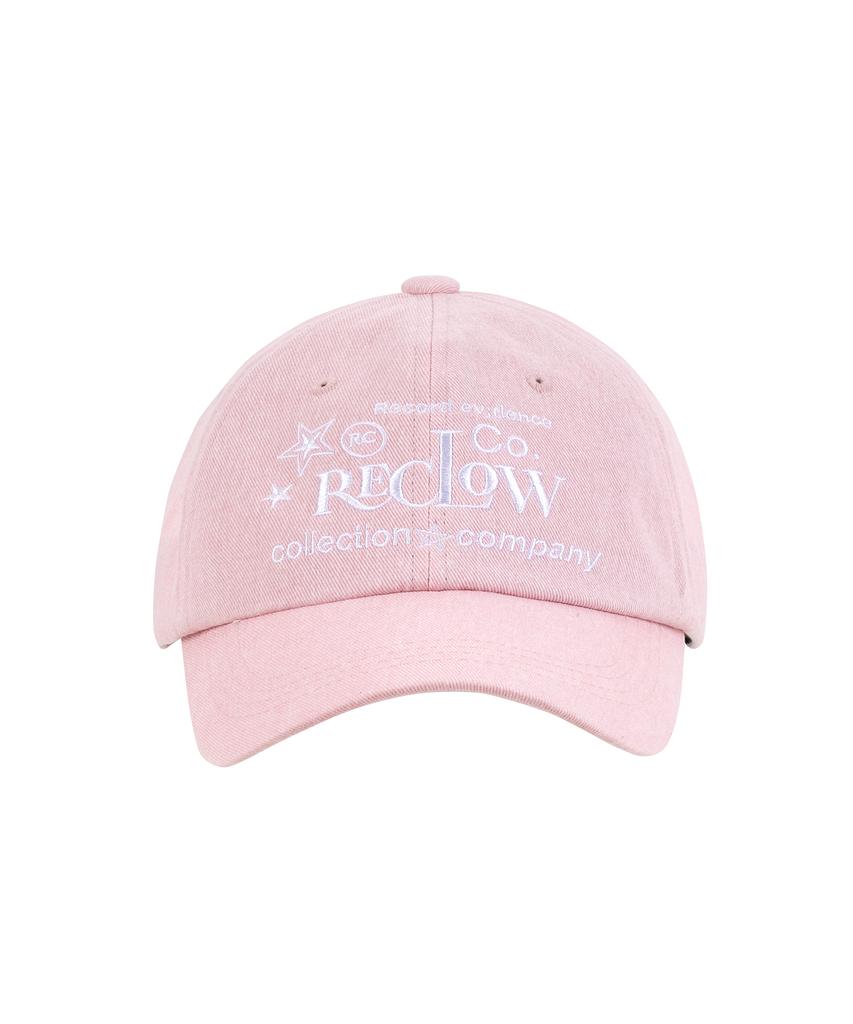 Likkeullou Rc Twill Star Rwl Ball Cap Light Pink