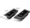 Fucaten Car Cup Holder Compatible with Toyota Land Cruiser 250 Series Console Tray Drink Holder Cover Storage TPE Material Row Cup (March 2024~) (3rd