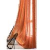 American Curtains Finished Thick Black Bohemian Semi-Blackout Room Living Room Decoration Balcony Floating Curtains